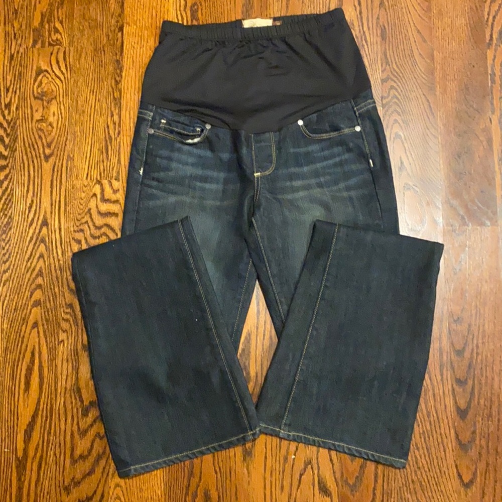 New Never worn maternity boot cut jeans